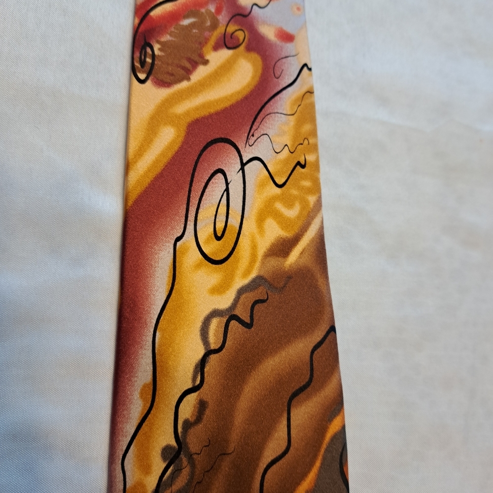 J. Garcia Duck Worm Alarm Tie